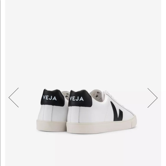 VEJA Esplar leather sneakers black/white - Picture 3 of 6